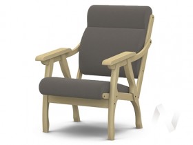 Кресло Вега-10 (бесцветный лак/ULTRA STONE) в Чернолучинском - chernoluchinskij.katalogmebeli.com | фото